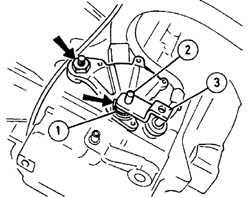 8.2.7 Выключатель фонарей заднего хода/ блокирующий выключатель Opel Astra A
