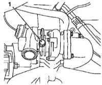 6.3.7 Снятие и установка турбокомпрессора Opel Astra