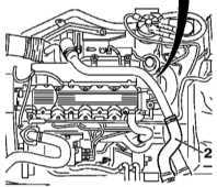 6.3.8 Снятие и установка промежуточного охладителя (интеркулера) Opel Astra