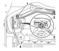 7.4.5 Снятие и установка генератора Opel Astra