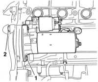 7.4.8 Снятие и установка стартера Opel Astra