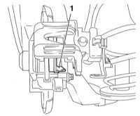 11.6 Замена колодок дисковых тормозных механизмов задних колес Opel Astra