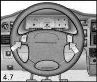 14.4 Переключатели управления осветительными и сигнальными приборами Opel Frontera