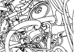 2.4.6 Насос усилителя рулевого управления (XU9J4 с 16 клапанами) Peugeot 405