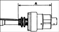 9.3 Замена защитного чехла внутреннего ШРУСа правого приводного вала (модели с РКПП) Renault Megane