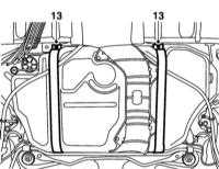 5.4.9 Снятие и установка топливного бака Saab 95