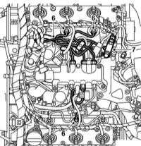 6.1.5 Снятие и установка компонентов системы преднакала дизельного двигателя Saab 95