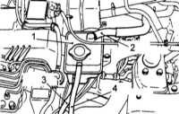 5.6 Снятие и установка наполнительного бачка (модели с турбонаддувом) Subaru Forester