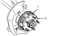 11.3 Снятие и установка основных компонентов ABS Subaru Forester