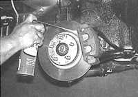 10.3 Замена тормозных колодок на дисковых тормозах Субару Легаси 1990-1998 г.в.