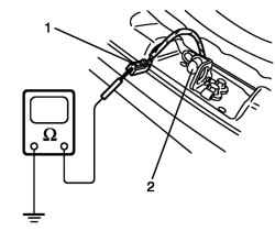 Схема проверки выключателя крышки багажника