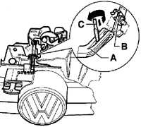 13.6 Снятие и установка переднего бампера Volkswagen Golf IV