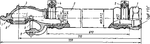 Соединительный разъемный рукав типа Р1 (ГОСТ 2593-69)