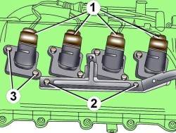 2.5 Замена свечей зажигания Ауди A8