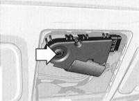 2.36 Привод подъемно-сдвижной крышки люка вручную* БМВ 3 (E46)