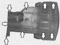 4.1.9 Снятие и установка нижней крышки двигательного отсека БМВ 3 (E46)