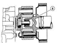 8.4  Снятие и установка карданного вала БМВ 3 (E46)