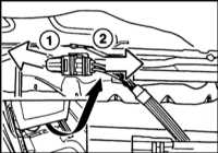 13.34 Снятие и установка переднего сиденья БМВ 5 (E39)