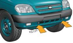 2.8 Буксировка автомобиля Chevrolet Niva 2002+