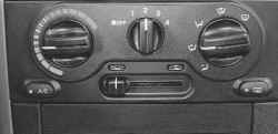 1.5 Отопление (кондиционирование) и вентиляция салона Daewoo Lanos 1997+