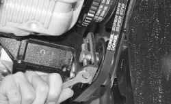 4.4.3 Замена ремня привода компрессора кондиционера Daewoo Lanos 1997+