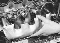 5.7.9 Замена прокладки выпускного коллектора Daewoo Lanos 1997+