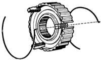 6.1.5 Разборка и сборка коробки передач типа С Форд Сиерра