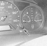 2.32 Сбрасывание индикатора интервалов текущего обслуживания Хонда Аккорд 1998