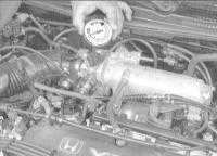 3.3.3 Диагностика состояния двигателя с применением вакуумметра Хонда Аккорд 1998