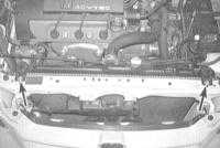 4.4 Снятие и установка радиатора и расширительного бачка системы охлаждения Хонда Аккорд 1998