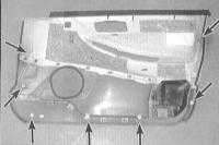 11.15 Снятие и установка панелей внутренней обивки дверей Хонда Аккорд 1998
