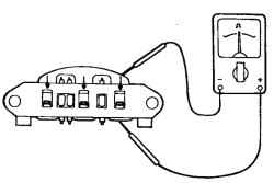 Проверка замкнутой цепи между выводом «отрицательных» диодов выпрямительного блока и выводом обмотки статора