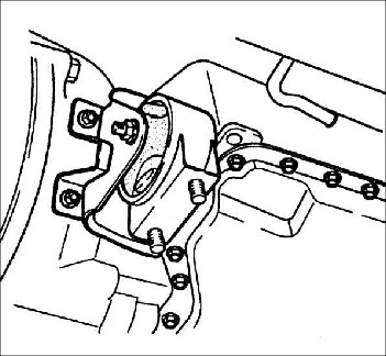 8.2.10 Снятие и установка автоматической коробки передач Kia Rio