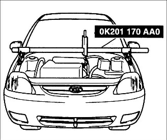 8.2.10 Снятие и установка автоматической коробки передач Kia Rio