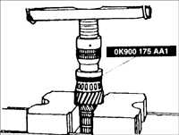 9.14 Вторичный вал коробки передач TE DOHC Киа Сефия