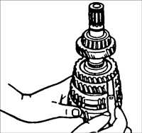 9.14 Вторичный вал коробки передач TE DOHC Киа Сефия