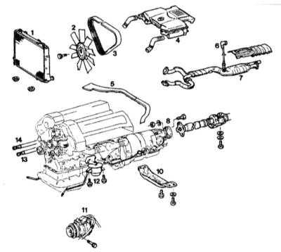 4.5.1 8-цилиндровые бензиновые двигатели (M119.970/981 и M119.971/981) Mercedes-Benz W140