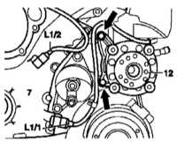 4.6.9 Снятие и установка крышки цепи привода ГРМ Mercedes-Benz W140
