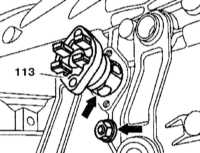 8.5.4 Снятие и установка ведущих и ведомых шестерен Mercedes-Benz W140