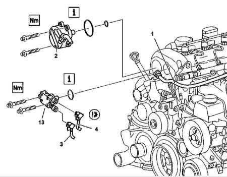 6.23 Снятие и установка предварительного топливного насоса Mercedes-Benz W163