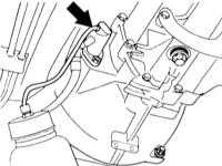 10.6 Удаление воздуха из гидравлического тракта привода сцепления Mercedes-Benz W163