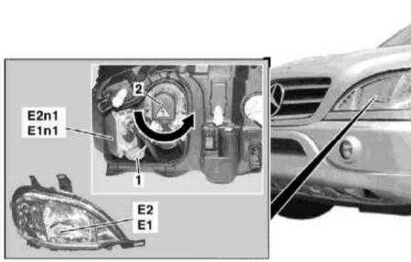 14.9 Снятие и установка модулей управления Mercedes-Benz W163