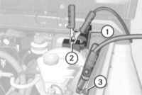 1.6 Запуск двигателя от вспомогательного источника питания Mercedes-Benz W463