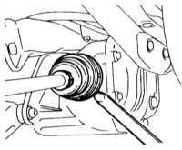 10.18 Снятие и установка задних полуосей (модели AWD Galant по 1993   г. вып.) Митсубиси Галант