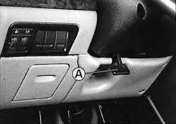 1.1.23 Регулировка положения рулевого колеса Peugeot 406