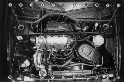 1.3 Бензиновые двигатели Renault 19