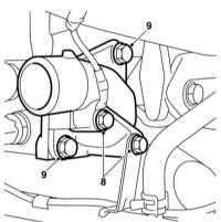 4.1.3 Снятие и установка термостата Saab 95