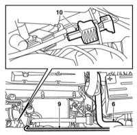 4.1.6 Снятие и установка радиатора Saab 95