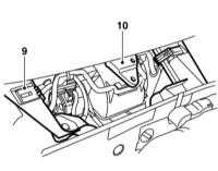 4.2.4 Снятие и установка вентилятора отопителя Saab 95