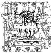 5.4.3 Снятие и установка впускного трубопровода Saab 95